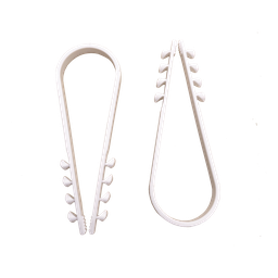 Clips sujetadores LinkedPro LPHOLD25 cable 19-25 mm 100 pzas