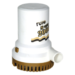 Bomba de achique Rule 09 sumergible 2000 GPH 12V