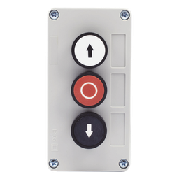 Botonera triple AccessPro XBS-SW-02 IP40 ≤24VCC