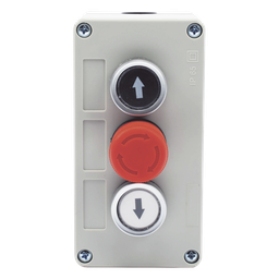 Botonera triple AccessPro XBS-SW-03 stop enclavado