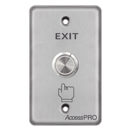 Botón de salida AccessPro APBSMC acero inoxidable IP65