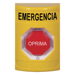 Botón de emergencia STI SS2209EM-ES amarillo LED