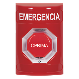 Botón de emergencia STI SS2009EM-ES rojo LED