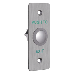Botón de salida Hikvision DS-K7P02 metálico NO/NC/COM