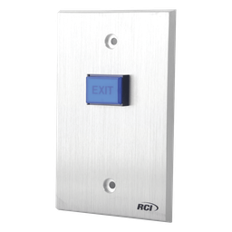 Botón de salida RCI 970MO-12V aluminio NO/NC 12V iluminado