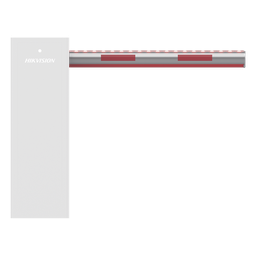 Brazo barrera Hikvision 307500578 4m LED 24VDC