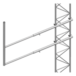 Brazo lateral Syscom Towers SBL-45G galvanizado STZ-45G