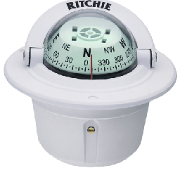 Brújula marina Ritchie F-50W 70mm empotrada Serie Explorer