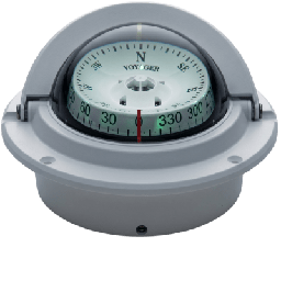 Brújula marina Ritchie F-83W Voyager 76mm empotrada