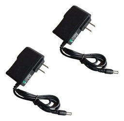 Kit de 2 Adaptador Eliminador Cargador 5 V 1 Amp