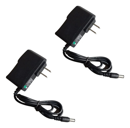 Kit de 2 Adaptador Eliminador Cargador 5 V 1 Amp