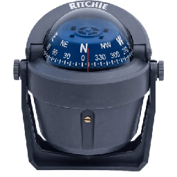 Brújula marina Ritchie B-51G Explorer 70mm gris