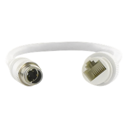 Cable adaptador Hikvision M12TORJ45 aviación a RJ45
