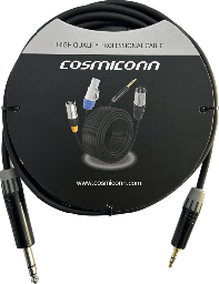 Cable audio 6.35mm a 3.5mm COSMICONN CMC220ASTPPS3BG1 3m