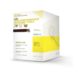 Cable UTP LinkedPro PRO-CAT-5E-W/500 Cat5e 152.5m blanco