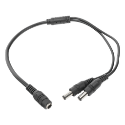 Cable divisor de energía Syscom JRF51 2 salidas DC 12 Vcc