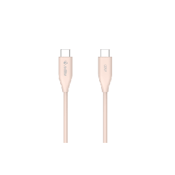 Cable USB-C a USB-C Akiitu AK-PAC6S-P 60W 1.5m rosa