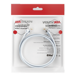 Patch cord Hikvision DS-1NP6UEC0-200-W UTP Cat6 2m blanco