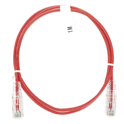 Cable de parcheo LinkedPro LP-UT6-100-RD-28 Cat6 UTP 1m rojo