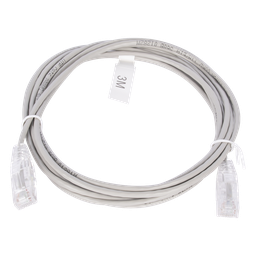 Cable de parcheo LinkedPro LP-UT6-300-GY28 UTP Cat6 3m gris