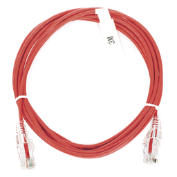 Cable de parcheo UTP Cat6 LinkedPro LP-UT6-300-RD-28 3m rojo