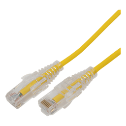 Cable de parcheo UTP Cat6A LinkedPro LP-UT6A-05-YE28 0.5m