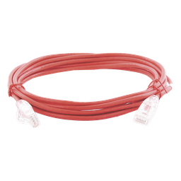 Cable de parcheo UTP Cat6A LinkedPro LP-UT6A-300-RD28 3m rojo