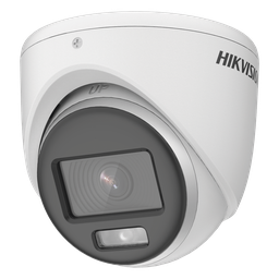 Turret TURBOHD 2 Megapixel (1080p) / Imagen a color 24/7 / Lente 2.8 mm / METAL / Luz Blanca 20 mts / Exterior IP67 / TVI-AHD-CVI-CVBS / dWDR