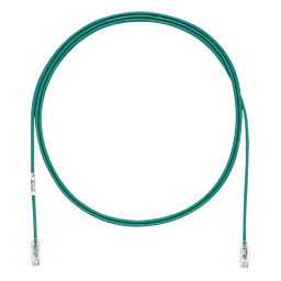 Cable de parcheo UTP Cat6 Panduit UTP28SP7GR 28AWG verde