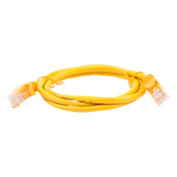 Cable de parcheo UTP Cat5e LinkedPro LP-UT3-100-YE 1m