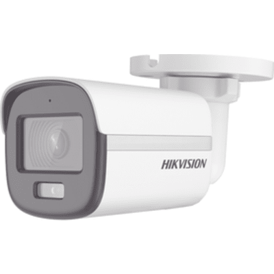 Bala TURBOHD 2 Megapixel (1080p) / Imagen a color 24/7 / Lente 2.8 mm / METAL / Luz Blanca 20 mts / Exterior IP67 / TVI-AHD-CVI-CVBS / dWDR