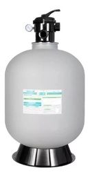 Filtro de Arena para Piscina Construido en Plástico Reforzado PANDA de 19" para flujo maximo de 40 GPM