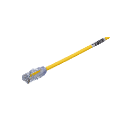 Cable parcheo UTP Panduit UTP28X15YL Cat6A 4.57m amarillo