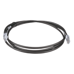 Cable de parcheo UTP Panduit UTP6AX7BL Cat6A 2.13m negro