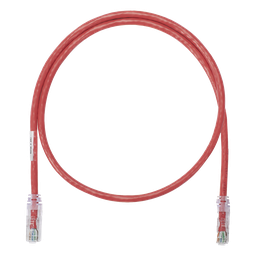 Cable de parcheo UTP Panduit NK6PC1RDY Cat6 0.3m rojo