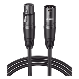 Cable para micrófono XLR UGREEN 20712 5 m triple blindaje