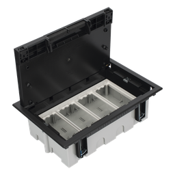 Caja instalación piso falso Simon SM-CPF-4 4 módulos