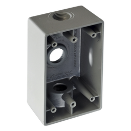 Caja Condulet FS Rawelt RR-0281 1/2" 3 bocas aluminio