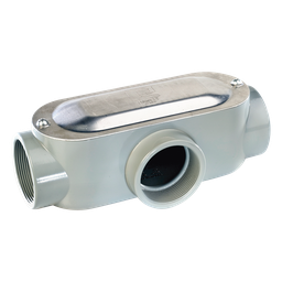 Caja condulet RAWELT OT-0087C tipo T 3/4" aluminio