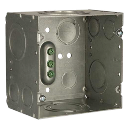 Caja cuadrada RACO HUB260 4-11/16" 66.7 in³ acero