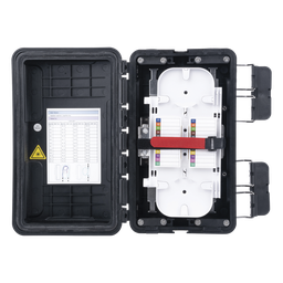 Caja distribución fibra FiberHome FDP-420F 96 empalmes IP65