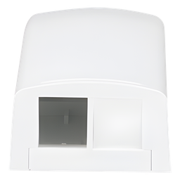 Caja superficial Panduit NK2BXWH-A 2 módulos keystone
