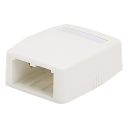 Caja superficial Panduit CBXQ2WH-A 2 módulos Mini-Com