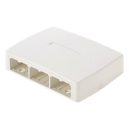Caja superficial Panduit CBXQ6WH-A 6 módulos Mini-Com blanco