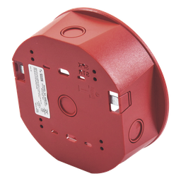 Caja de montaje en techo System Sensor SBB-CRL roja
