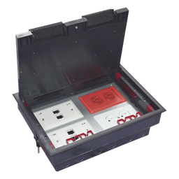 Caja de piso Thorsman TH-CP-4M 4 módulos universales