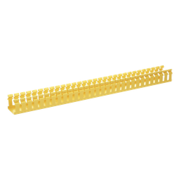 Canaleta ranurada PVC Panduit H2X2YL6 2x2in amarilla