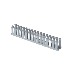 Canaleta ranurada Panduit F.75X1.5LG6 PVC tipo F 23x40mm