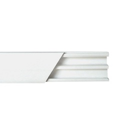 Canaleta PVC Thorsman TMK-1020-CD 20x10mm con división 2.5 m
