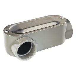 Condulet tipo LR Rawelt OLR-0100C 1 1/4 pulg aluminio